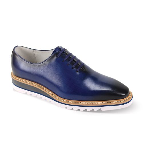 Giovanni Leather Dress Shoes-RUBEN-BLU