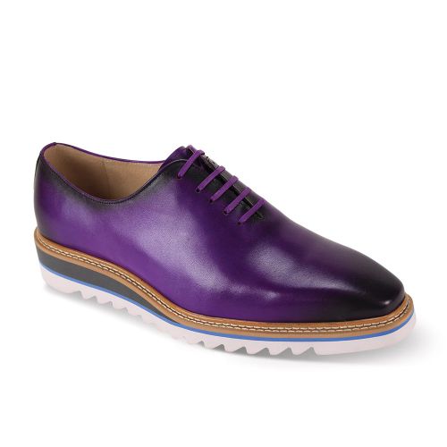 Giovanni Leather Dress Shoes-RUBEN-PUR