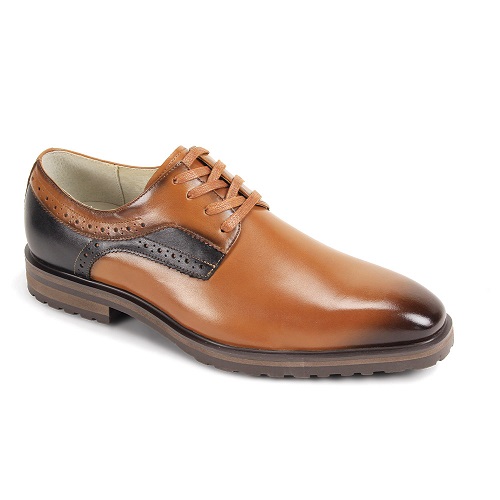 Giovanni Leather Dress Shoes-STEF-TAN 14