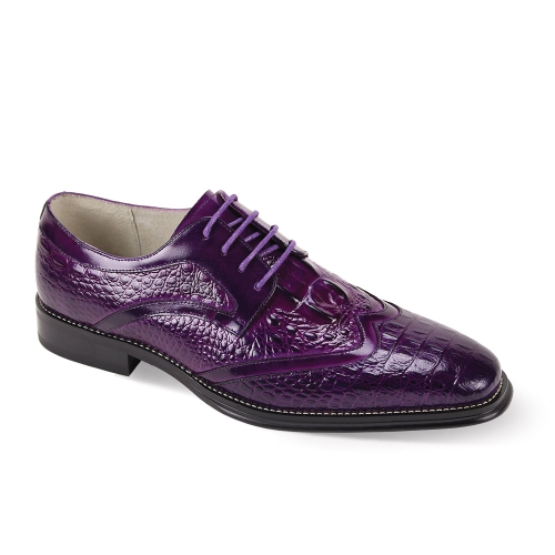 Giovanni Leather Dress Shoes-SHANE-PUR