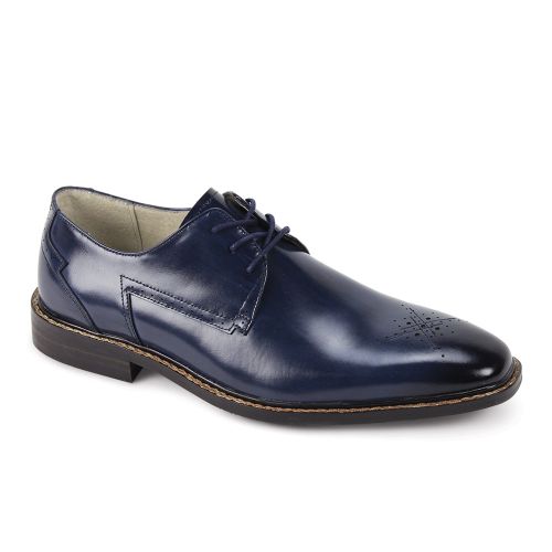 Giovanni Leather Dress Shoes-TOBY-BLUE-14