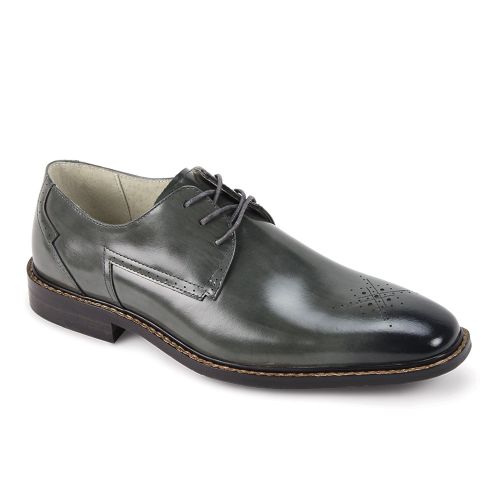 Giovanni Leather Dress Shoes-TOBY-GREY