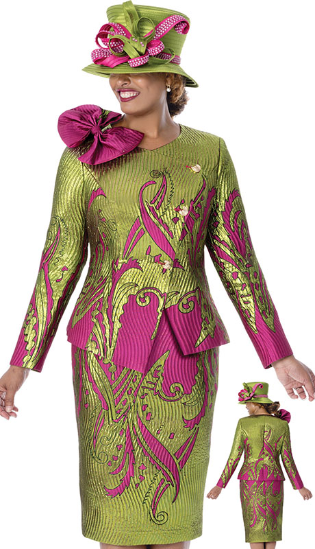 GMI 402122-MLT Ladies Church Suit