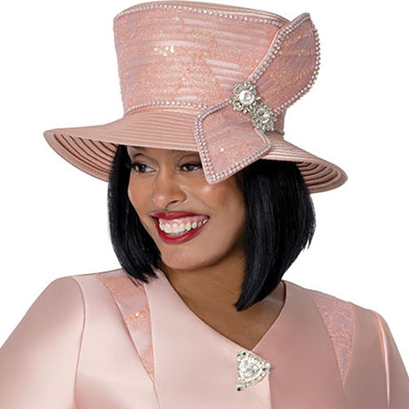 GMI 401792-PNK-H-IH Church Hat