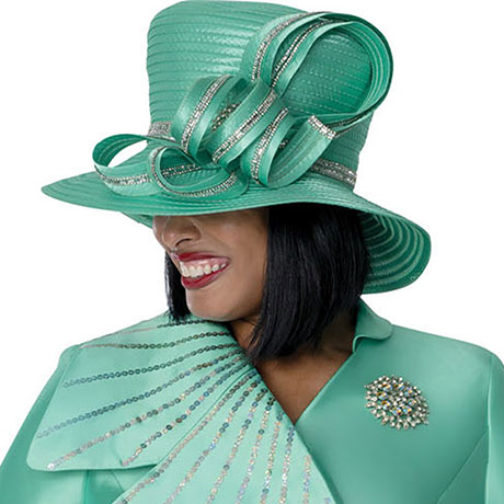 GMI 401812-GRN-H-IH Church Hat