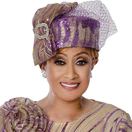 Dorinda Clark Cole 310161-WHG-H-IH Church Hat