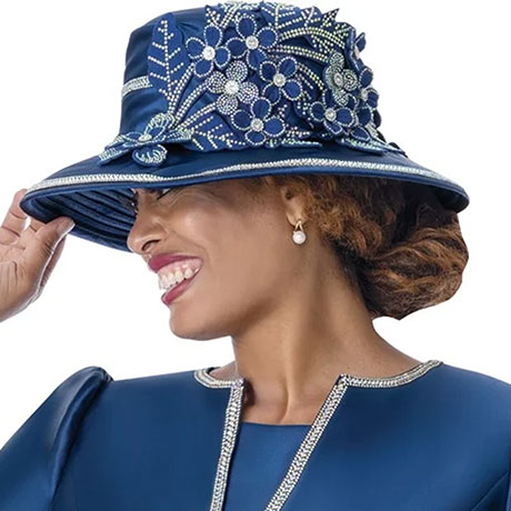 GMI 402033-NVY-H-IH Church Hat