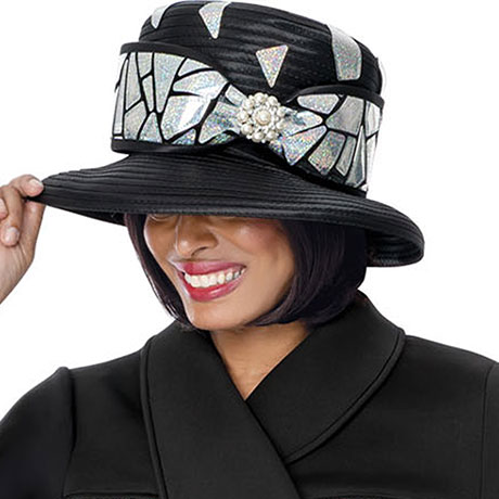GMI 402082-BLK-H-IH Church Hat
