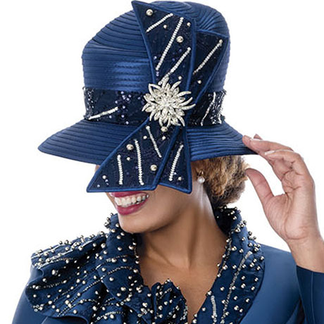 GMI 402132-NVY-H-QS Church Hat