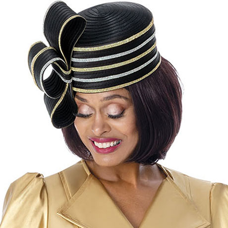 GMI 402142-GLBK-H-IH Church Hat