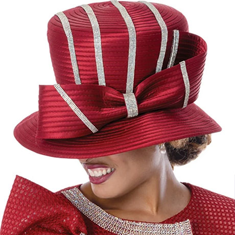 GMI 402022-RED-H-IH Church Hat