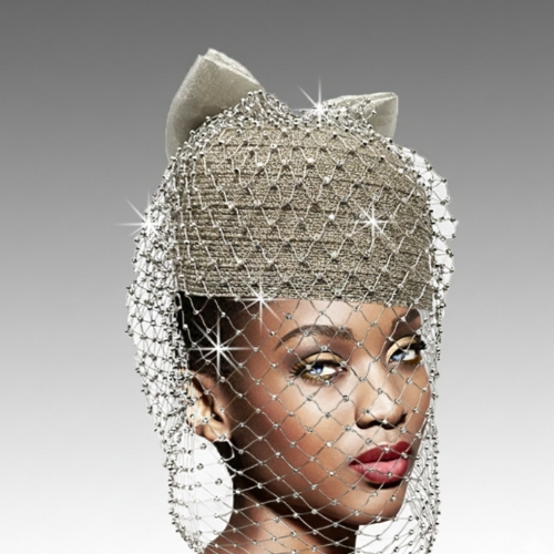 Church Hat 2889 GENIE-SI ( Crystal Veil Bubble )