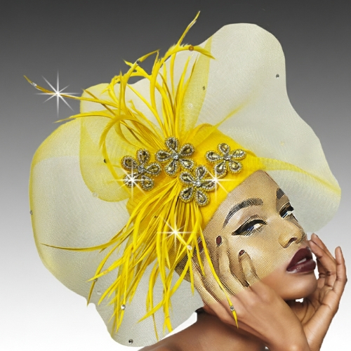 Church Hat 3362-YEL TROPICANA