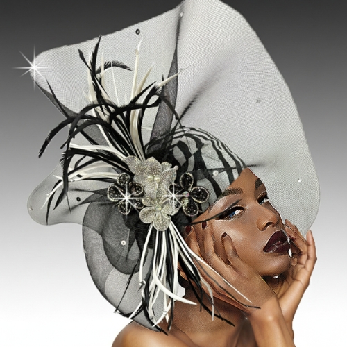Church Hat 3362-ZEBRA TROPICANA