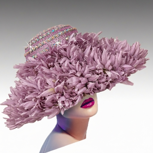 Church Hat 3409- AMALFI-Lilac