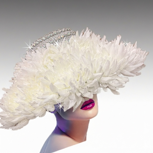 Church Hat 3409- AMALFI-white
