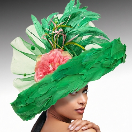 Church Hat 3464 STARLING-Emerald