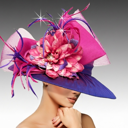 Church Hat 3465 BALMORAL-Purple