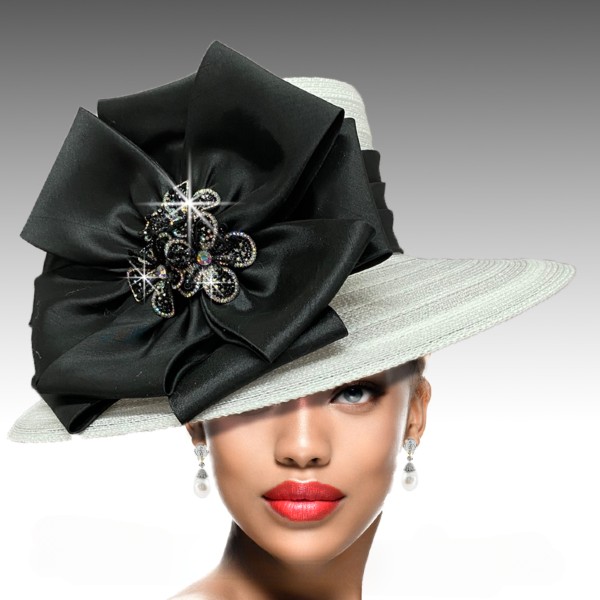 2952 CARMEN-SB Church Hat ( Tailored Medium Brim )