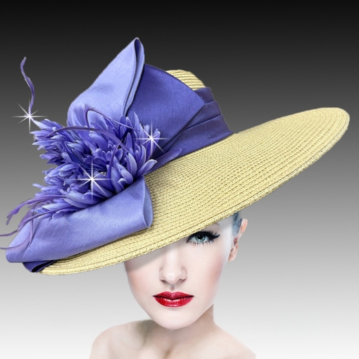 Church Hat 3130 POLO-Natural Lilac