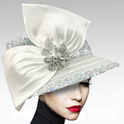 Church Hat 3310-QS BIJOUX-WHITE AB