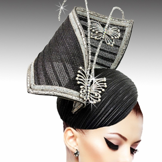 VICEROY FA3363-BK Church Fascinator