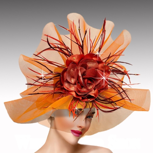 Church Hat 3395 ST. REGIS-ORG-GOLD