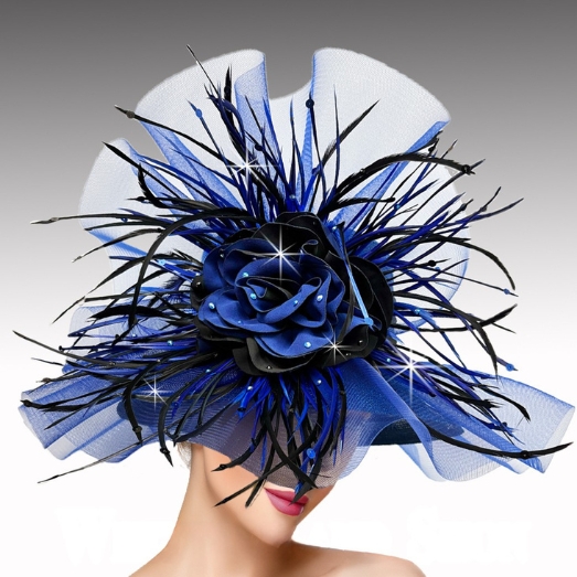 Church Hat 3395 ST. REGIS-ROYAL-BLACK