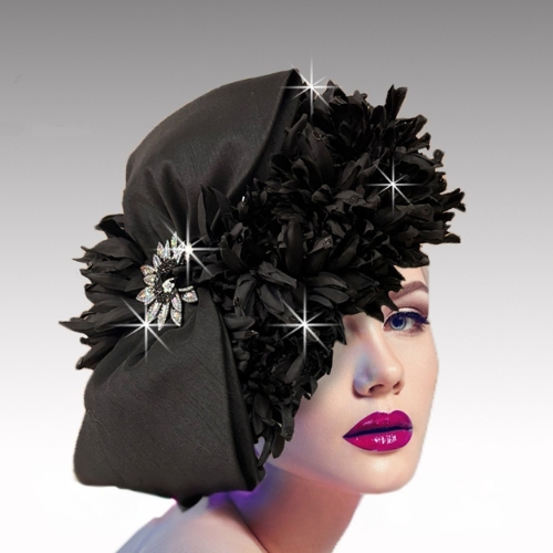 Church Hat 3411 EVA-BLACK
