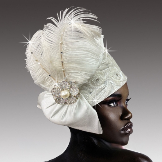 Church Hat 3413B AMBASSADOR-WHITE