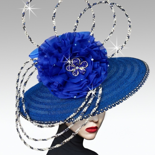 Church Hat 3419 HULA HOOP-ROYAL