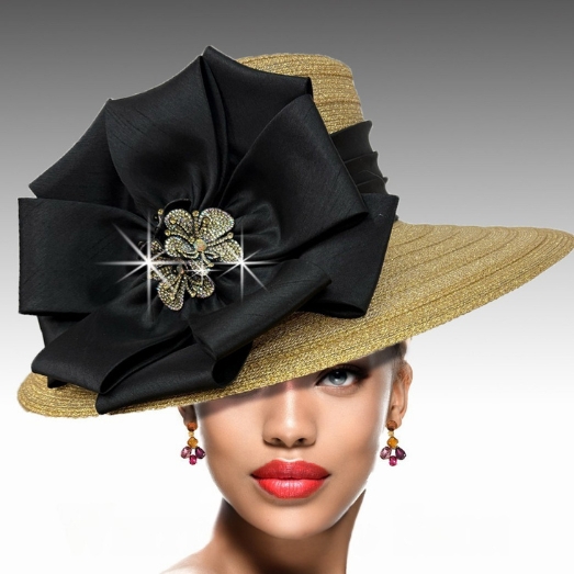 2952 CARMEN-GB Church Hat ( Tailored Medium Brim )