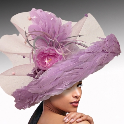 Church Hat 3464 STARLING-Lilac