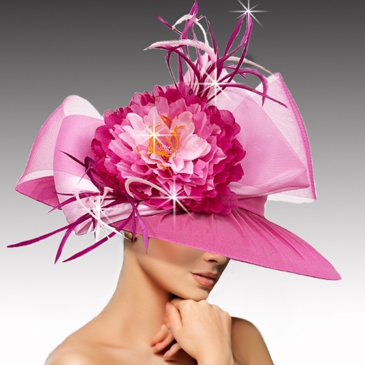 Church Hat 3465 BALMORAL-FUCHSIA