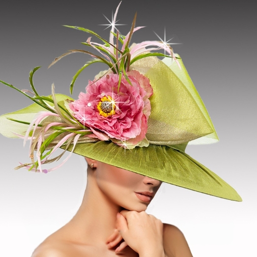 Church Hat 3465 BALMORAL-AVOCADO