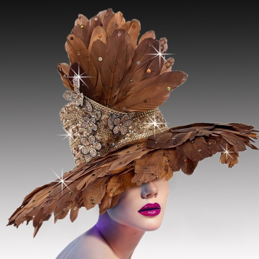 Church Hat 3466- Chestnut-Chestnut