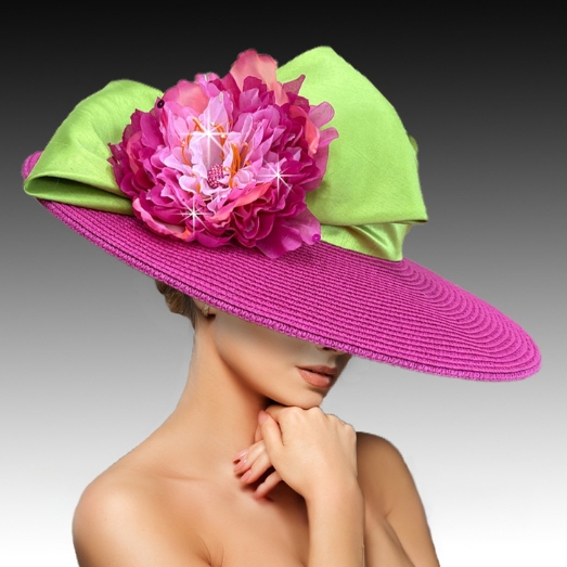 Church Hat 3469 SONATA-FUCHSIA