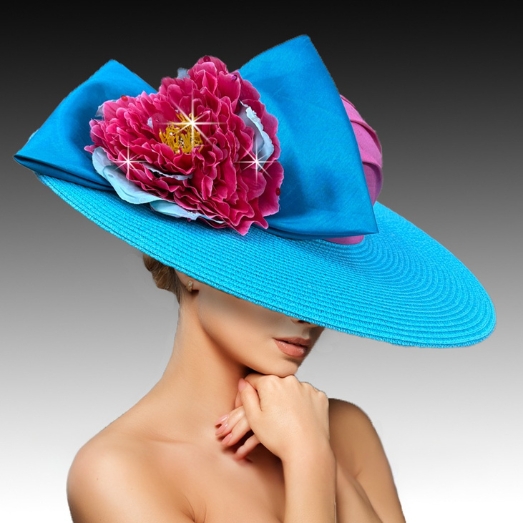 Church Hat 3469 SONATA-TURQUOSIE