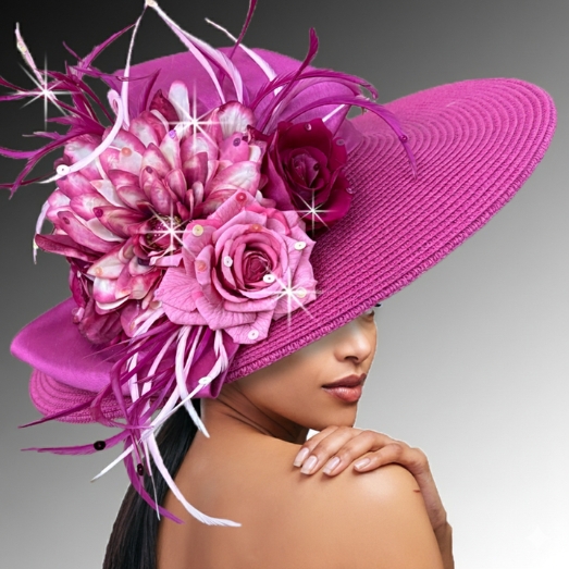 Church Hat 3471 FORTNUM-FUCHSIA