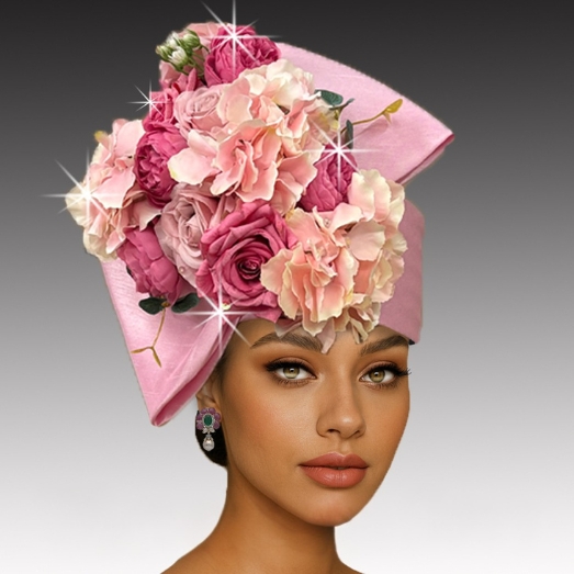 Church Hat 3480 NOSEGAY-PINK