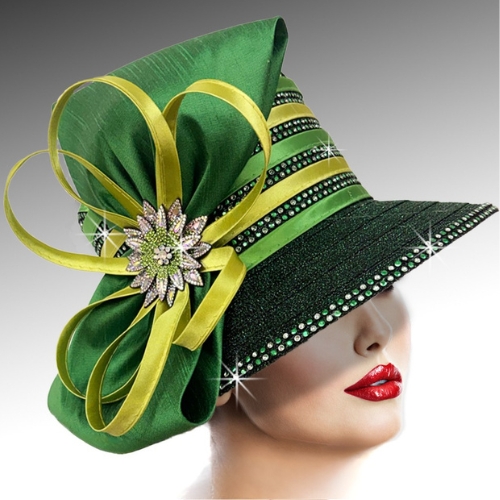 Church Hat 3534 MINOU Bucket-Green