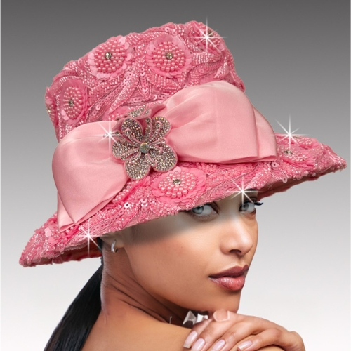 Church Hat 3535 Clements Bucket-Pink