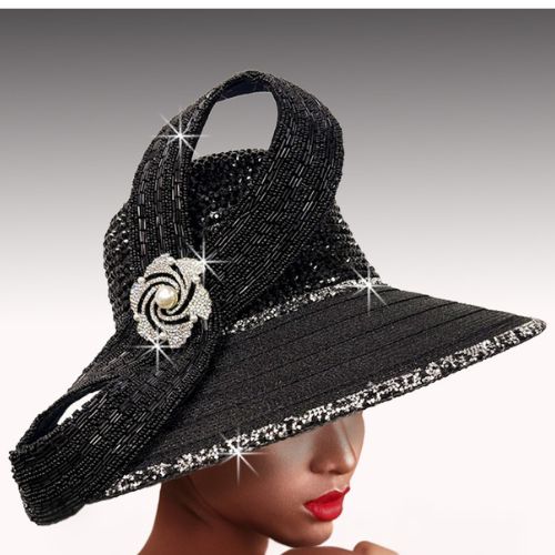 Church Hat 3546-Black (INFINITY LOOP HAT)