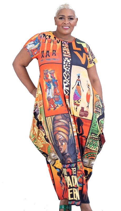 KaraChic CHH21097 ( 1pc Knit Maxi Dress )