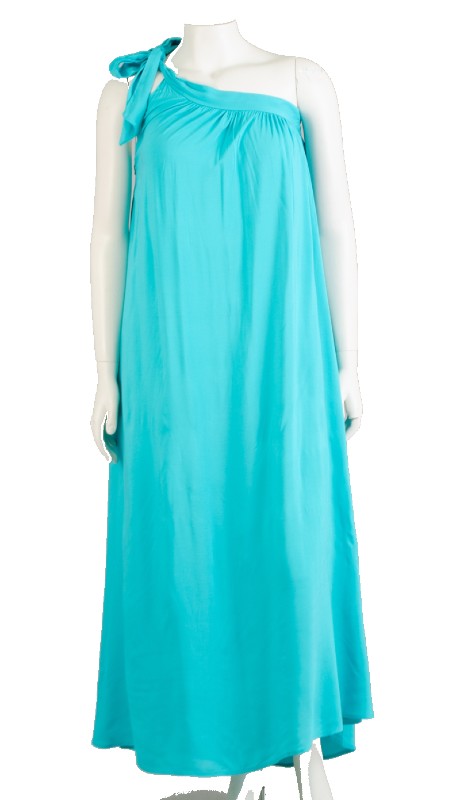 Karen T Designs 9120 ( 1pc One Shoulder Maxi Dress )