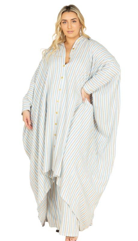 Karen T Designs 9200 ( 2pc Oversize Duster Pant Set )