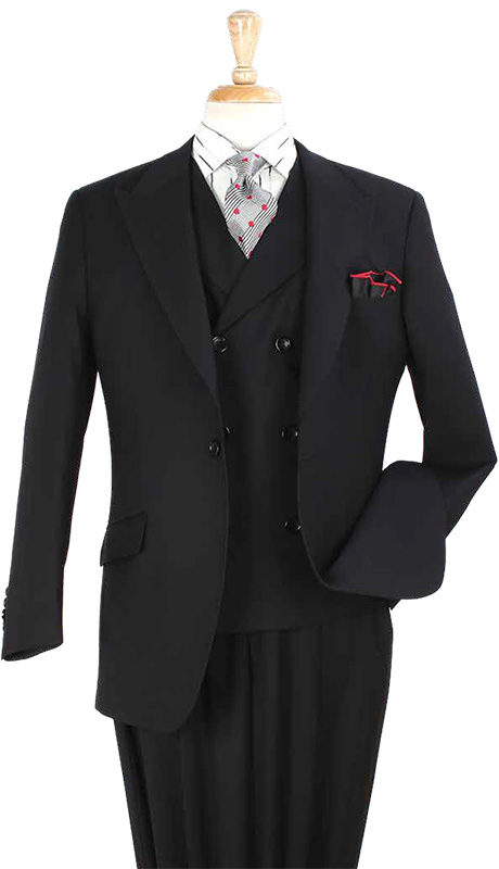 Iconic T-107-BLK Mens Suit