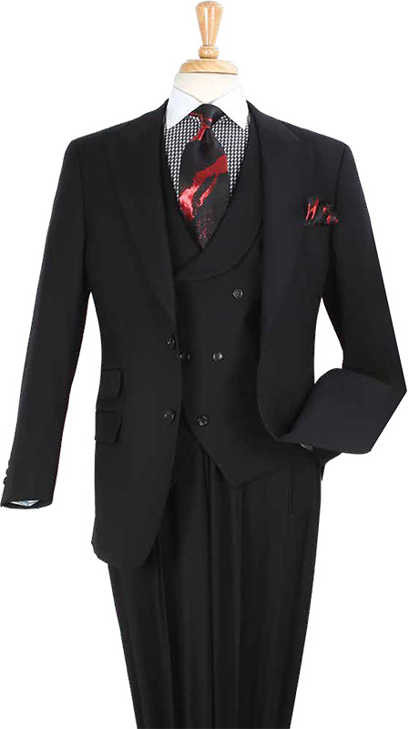 Iconic T-617-BLK Mens Suit