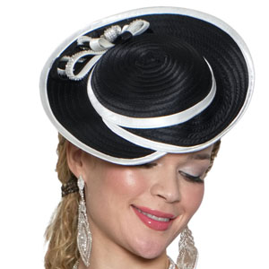Lily and Taylor HAT H163-BLK