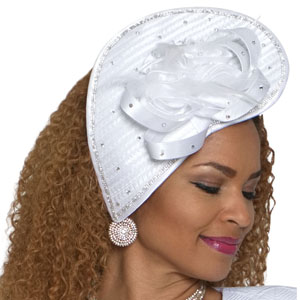 Lily and Taylor HAT H171-WHT